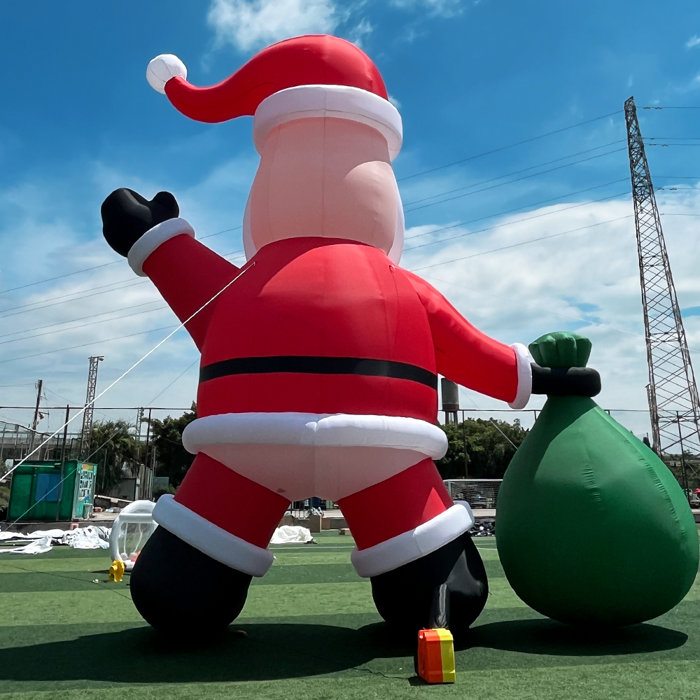 Connsann 26FT Inflatable Santa Claus with 680W Air Blower for Christmas